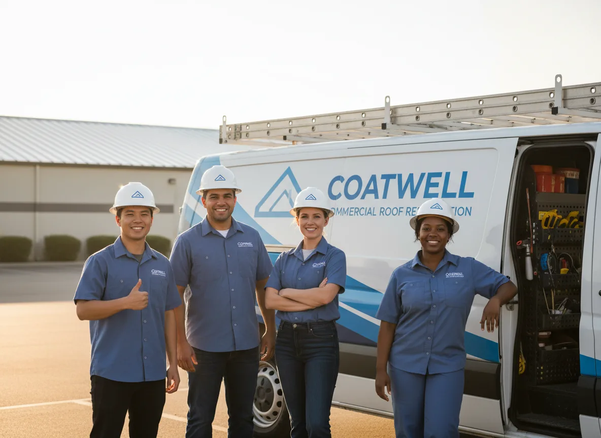 Commercial roof coating company in Lenore, ID